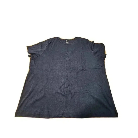 JONES NEW YORK BLACK BASIC T-SHIRT TOP PLUS SIZE 3X - Picture 1 of 4